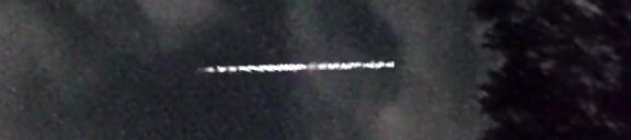 Unprocessed fireball image