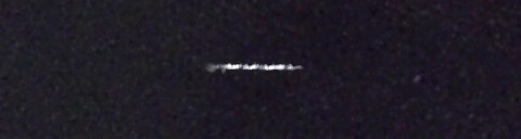 Unprocessed fireball image