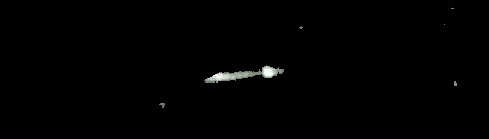 Processed fireball image