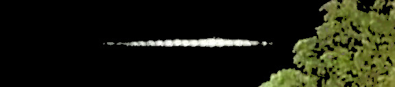 Processed fireball image