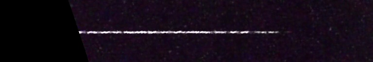 Unprocessed fireball image