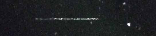 Unprocessed fireball image