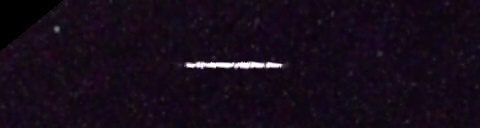 Unprocessed fireball image