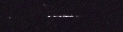 Unprocessed fireball image