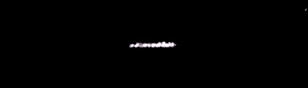 Processed fireball image