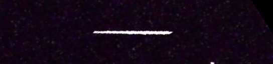 Unprocessed fireball image