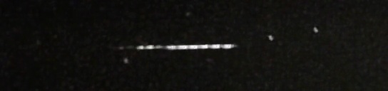 Unprocessed fireball image