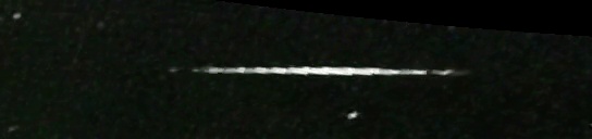 Unprocessed fireball image