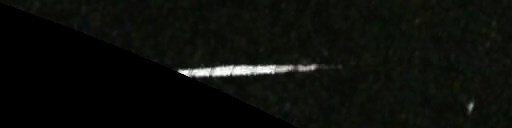Unprocessed fireball image