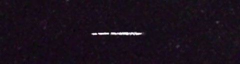 Unprocessed fireball image