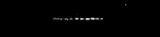 Processed fireball image