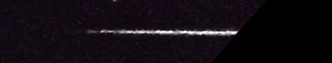 Unprocessed fireball image