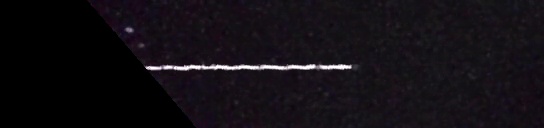 Unprocessed fireball image