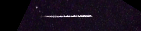 Unprocessed fireball image