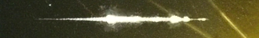 Unprocessed fireball image