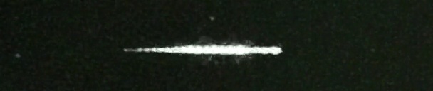 Unprocessed fireball image