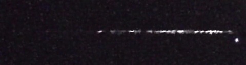 Unprocessed fireball image