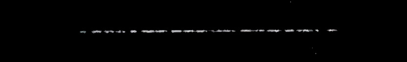 Processed fireball image