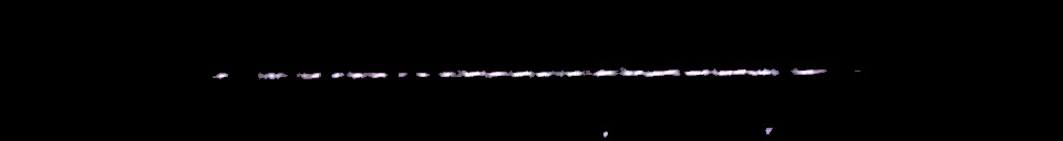 Processed fireball image