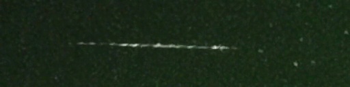 Unprocessed fireball image