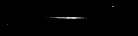 Processed fireball image