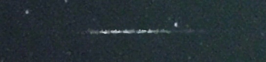 Unprocessed fireball image