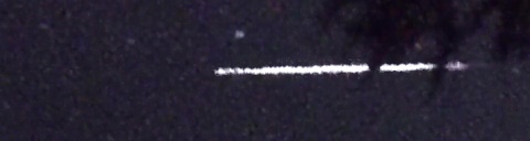 Unprocessed fireball image