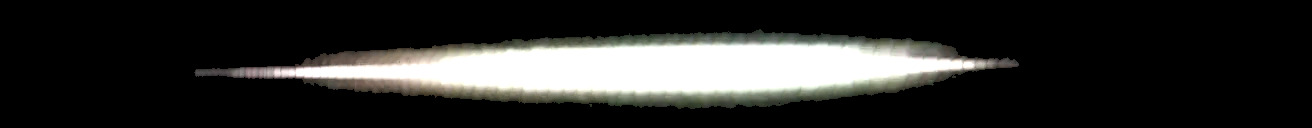 Processed fireball image