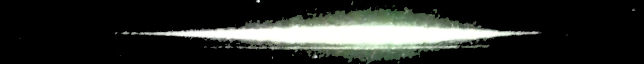 Processed fireball image