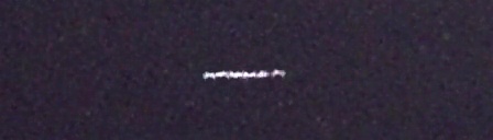 Unprocessed fireball image