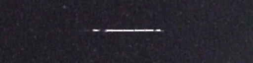 Unprocessed fireball image