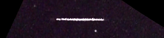 Unprocessed fireball image