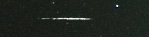 Unprocessed fireball image