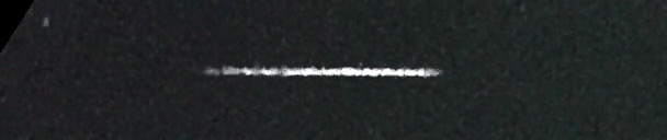 Unprocessed fireball image