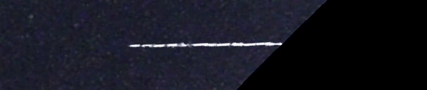 Unprocessed fireball image