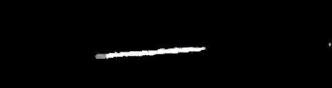 Processed fireball image