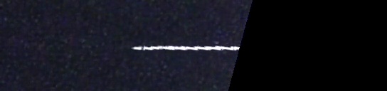 Unprocessed fireball image