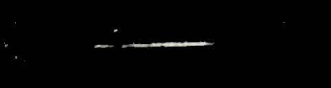 Processed fireball image