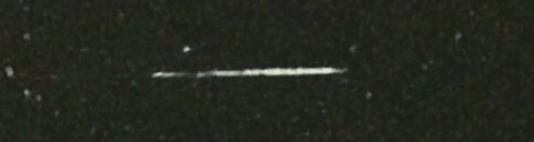 Unprocessed fireball image