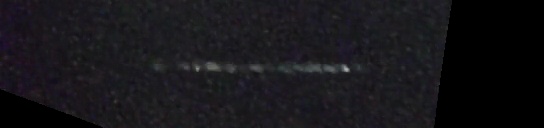 Unprocessed fireball image