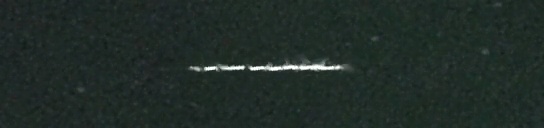 Unprocessed fireball image