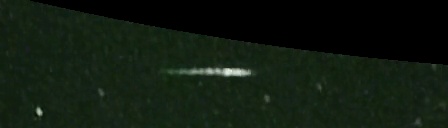 Unprocessed fireball image