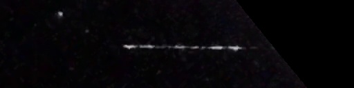 Unprocessed fireball image