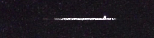 Unprocessed fireball image