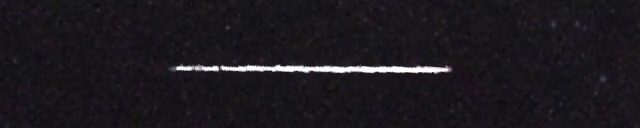 Unprocessed fireball image