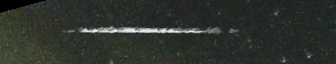 Unprocessed fireball image