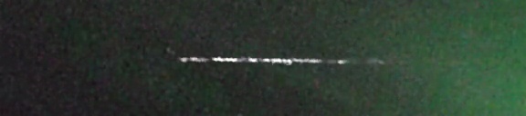 Unprocessed fireball image