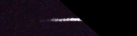 Unprocessed fireball image