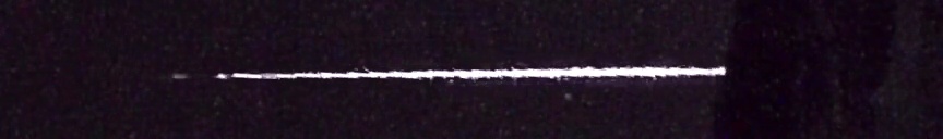 Unprocessed fireball image