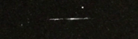 Unprocessed fireball image